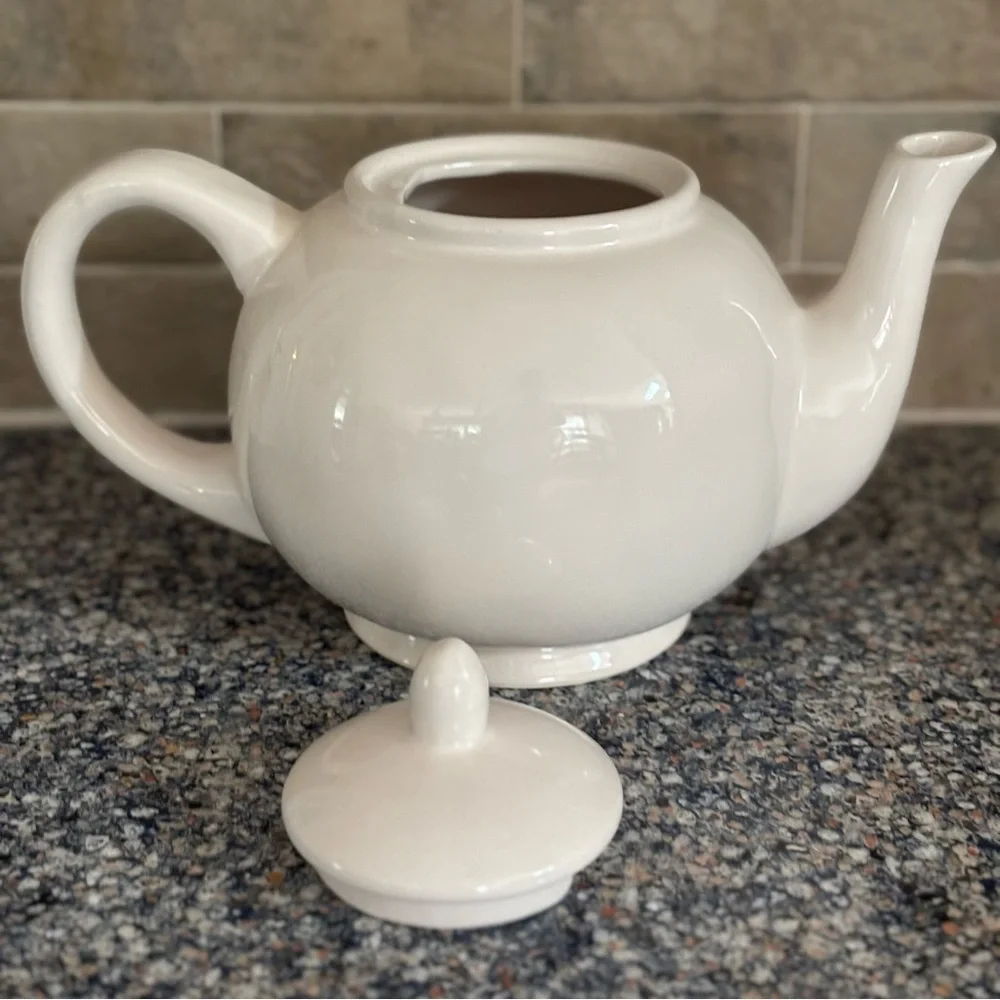 Rae Dunn “TEA” Ceramic Teapot